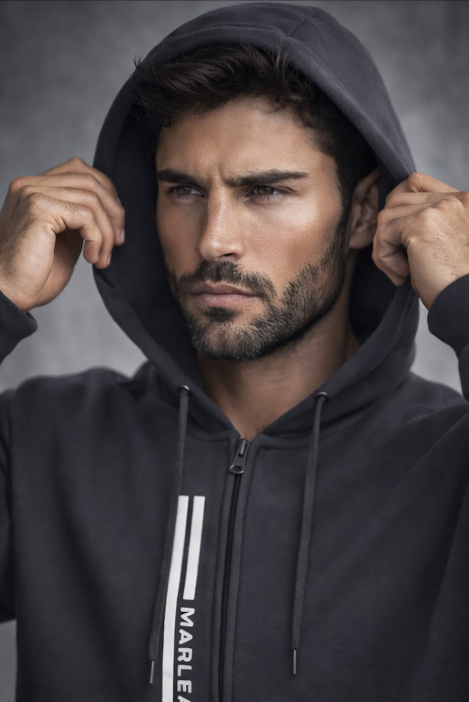 Essential Zip Hoodie – Vertical Axis