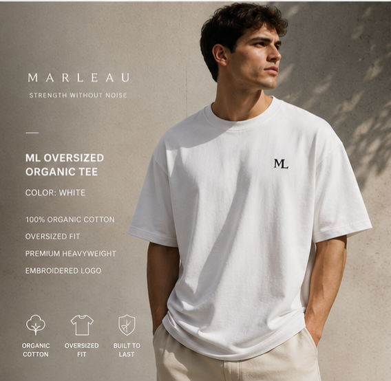 ML Heavyweight T-Shirt – Wit