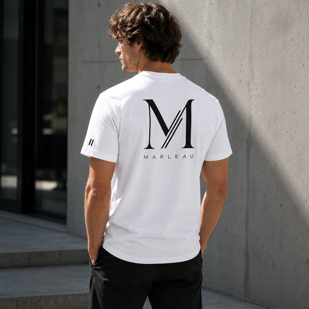 Signature T-shirt voor heren – Biologisch katoen