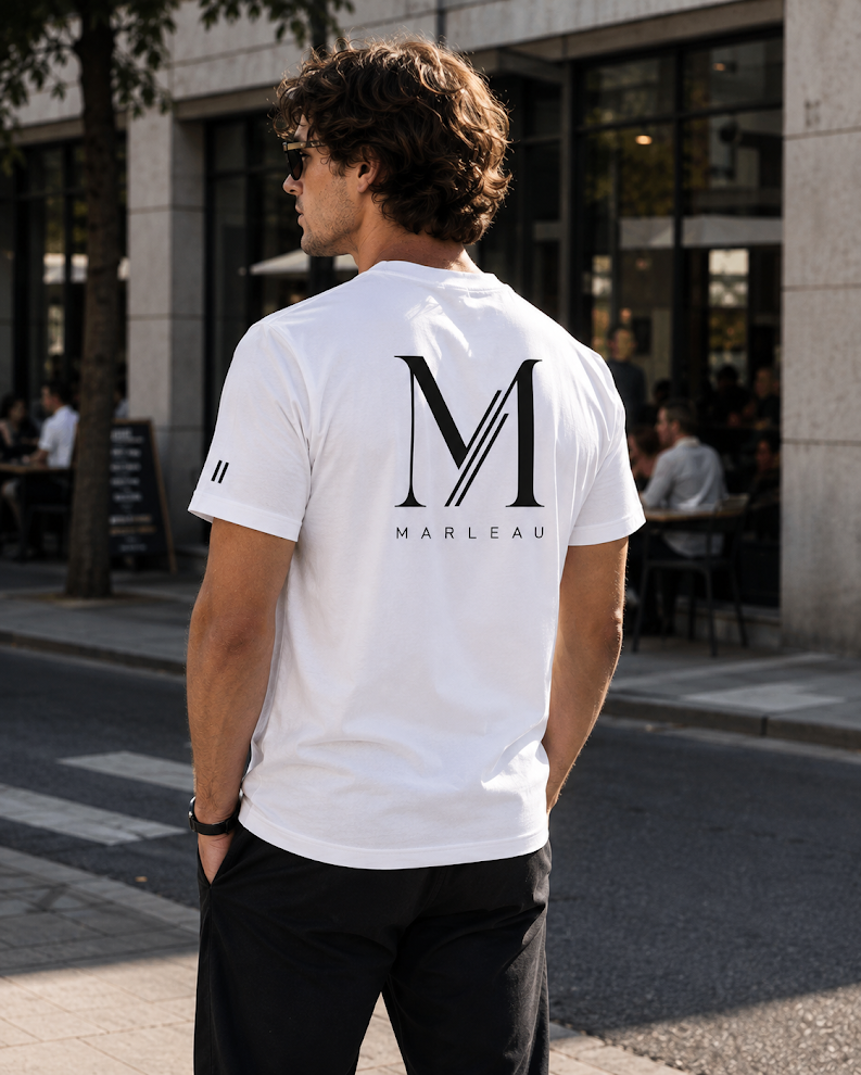 Signature T-shirt voor heren – Biologisch katoen