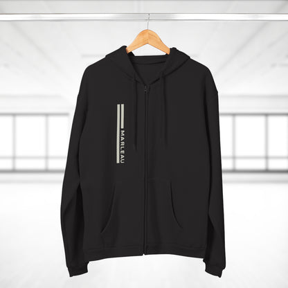 MARLEAU Essential - Zip Hoodie Vertical Axis