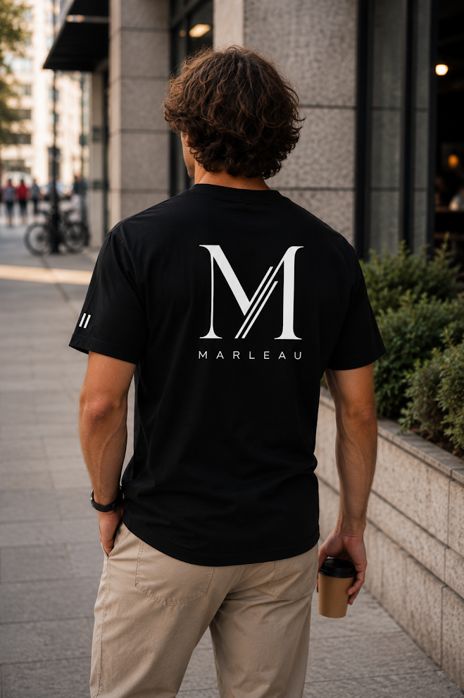 Signature T-shirt Heren – Zwart