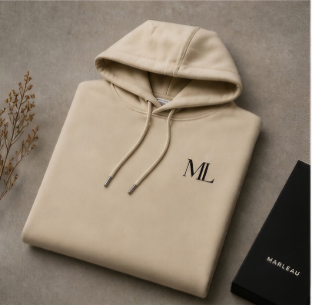 MARLEAU Heavyweight -  Hoodie Axis Desert Dust
