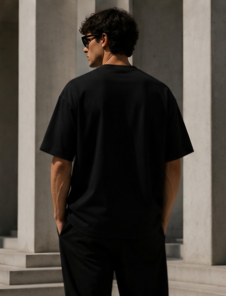 MARLEAU Heavyweight - SWN T-Shirt Black