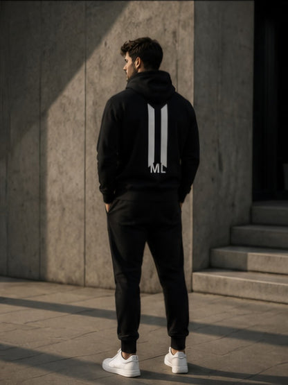 MARLEAU Heavyweight - Axis Hoodie ML Back Print