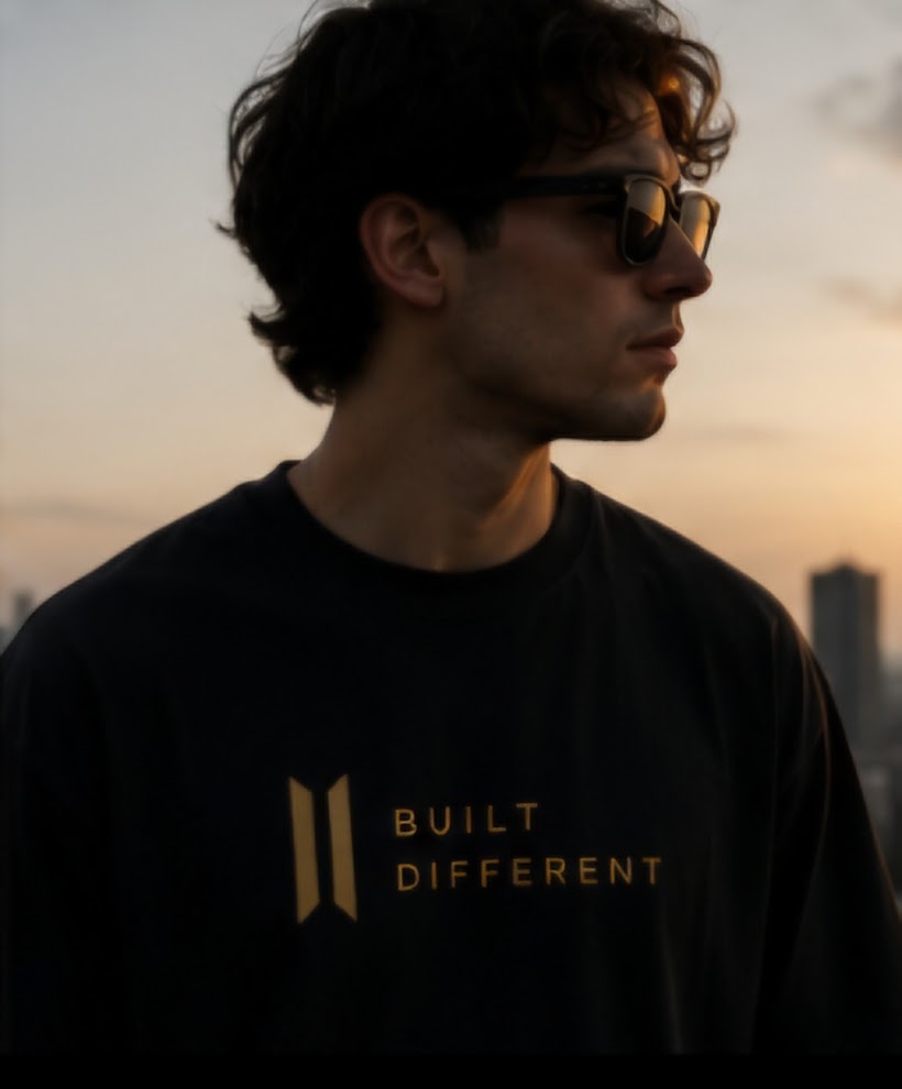 MARLEAU Heavyweight - Built Different T-Shirt