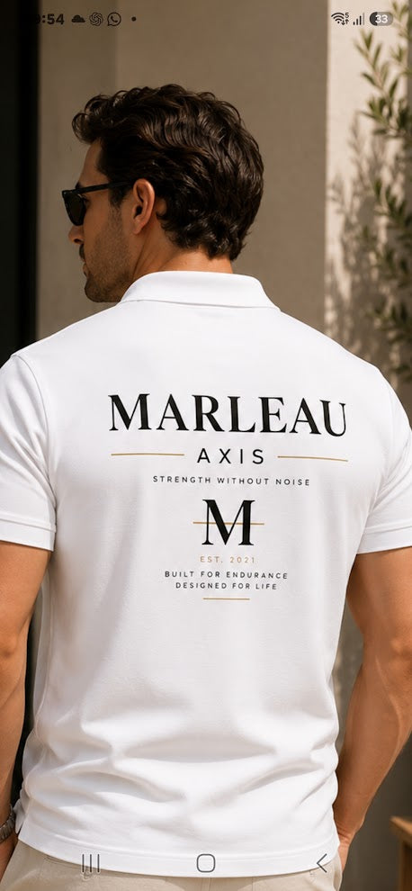 Piqué Polo – Wit