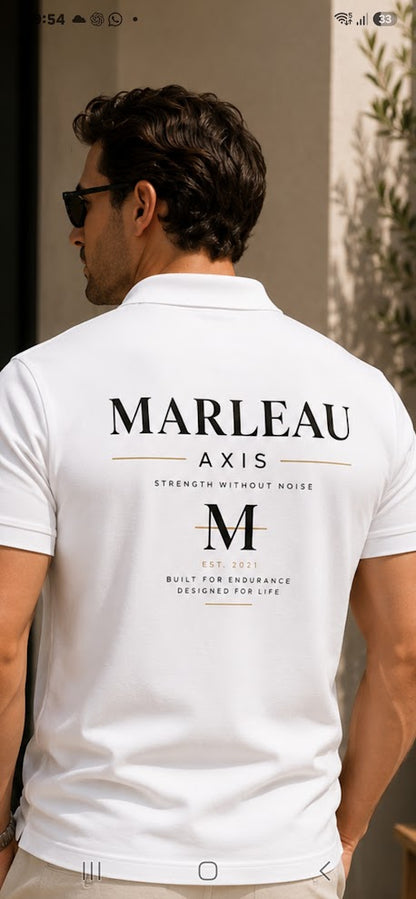 Piqué Polo – Wit