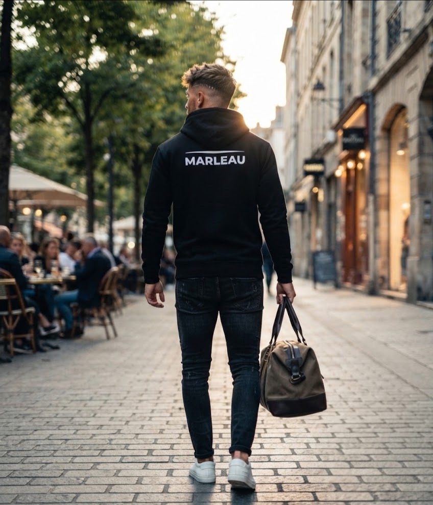 Axis Horizon Heavyweight Hoodie – Zwart