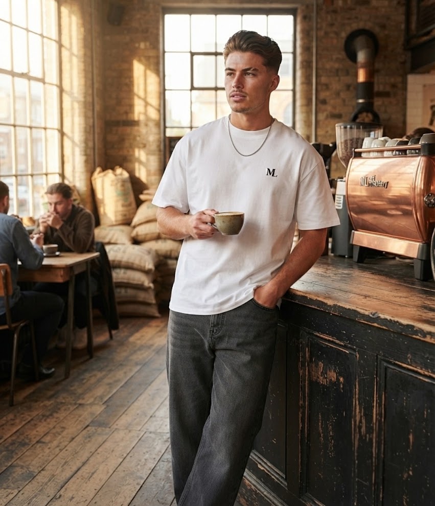 ML Heavyweight T-Shirt – Wit