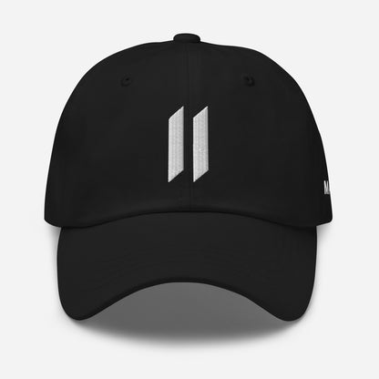 MARLEAU Essential Embroidered Cap blak front view