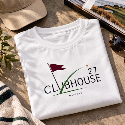 MARLEAU Clubhouse 27 T-Shirt Heren – Graphic Tee