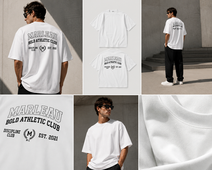 MARLEAU Heavyweight - T-Shirt White