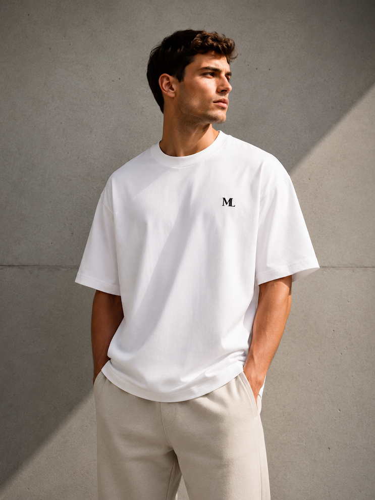 MARLEAU Heavyweight - T-Shirt White