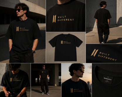 MARLEAU Heavyweight - Built Different T-Shirt