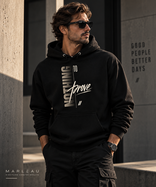 Nothing to Prove Hoodie – Zwart