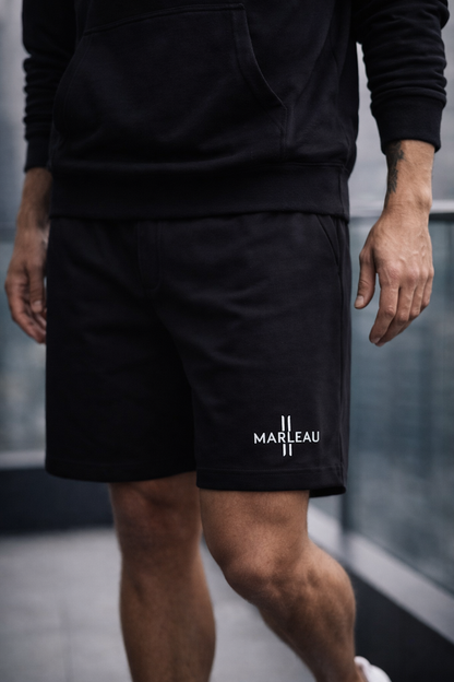 MARLEAU| Axis Shorts - Performance Summer Shorts (Black)
