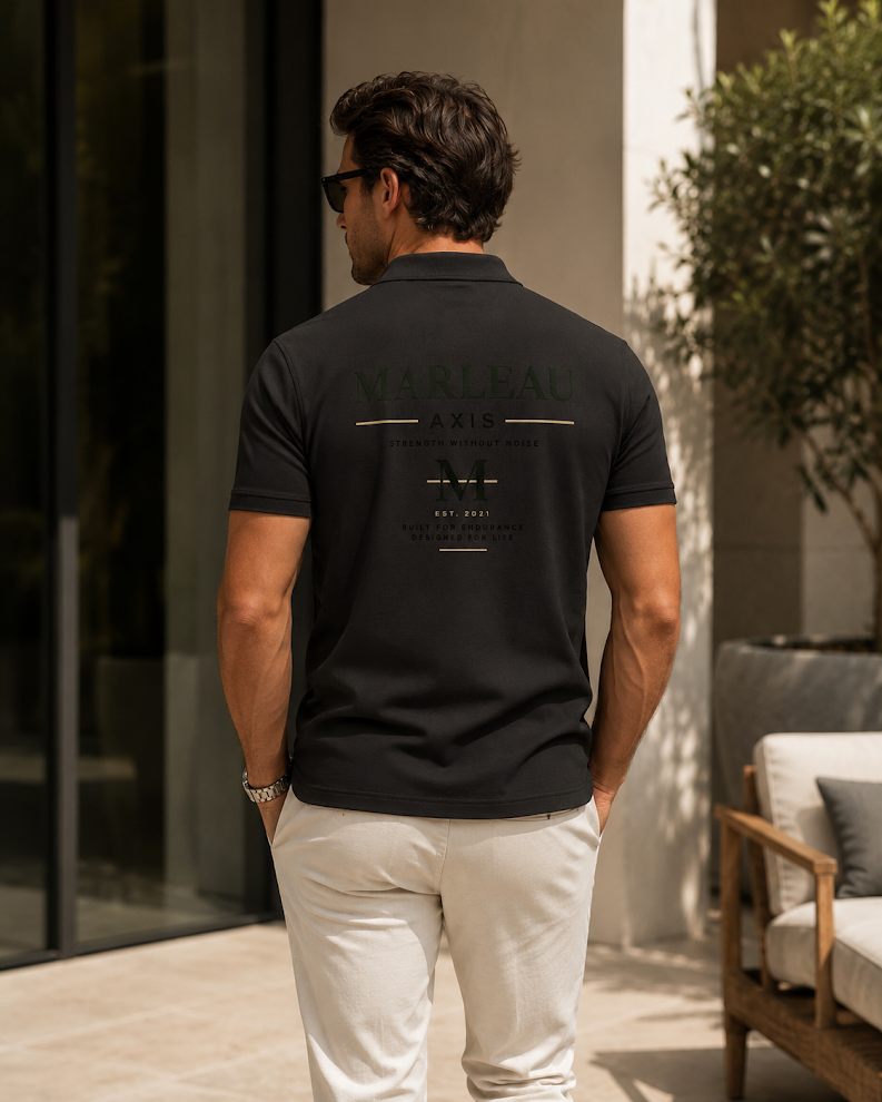 Piqué Polo – Donkergrijs