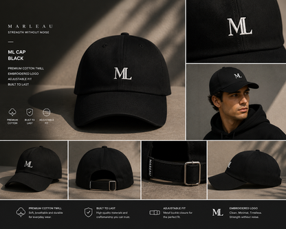 MARLEAU Signature - ML Cap Black Edition