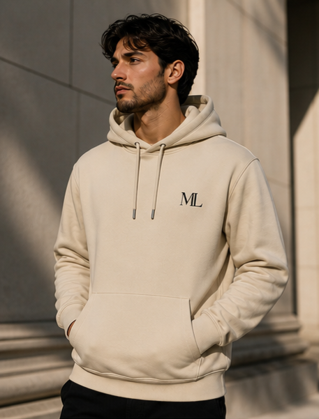 MARLEAU Heavyweight -  Hoodie Axis Desert Dust