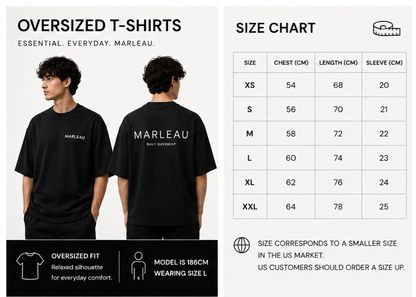 MARLEAU Heavyweight - SWN T-Shirt Black