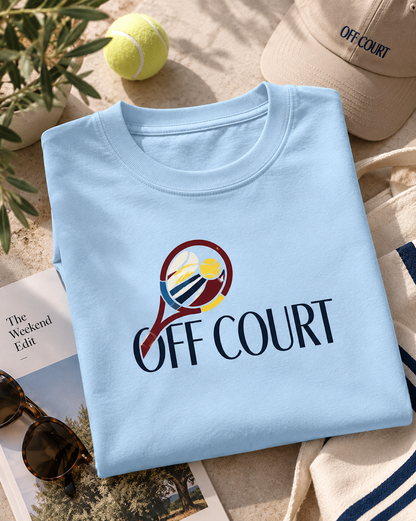 MARLEAU Off Court T-Shirt Heren – Tennis Graphic Tee